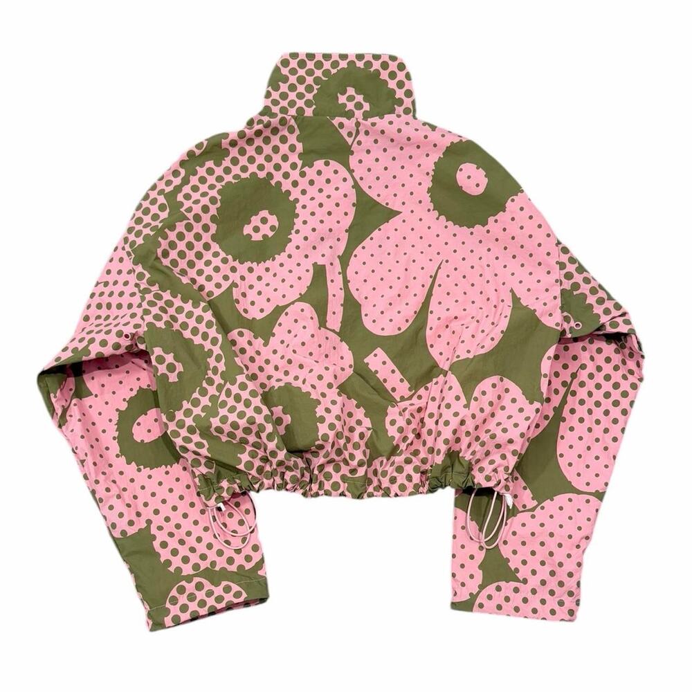 Marimekko Harjoitus Unikko Kioski Funnel Neck Jacket Size S - Picture 3 of 8